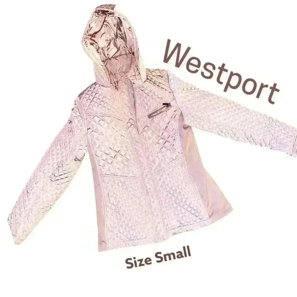 Westport Gray Quilted Coat - Picture 1 of 8